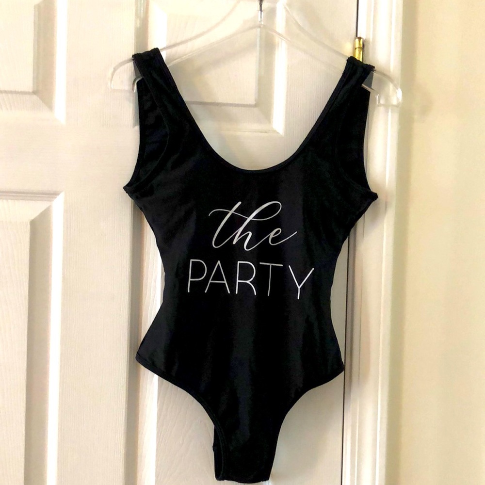 One piece swim suit- The Party!